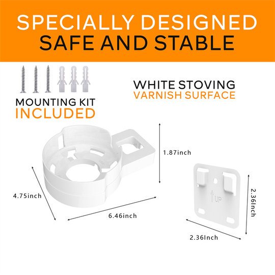 Wall Mount Bracket Storage Box for Tp-Link Deco X90 X95 X96, Hanging Organizer for Living Room