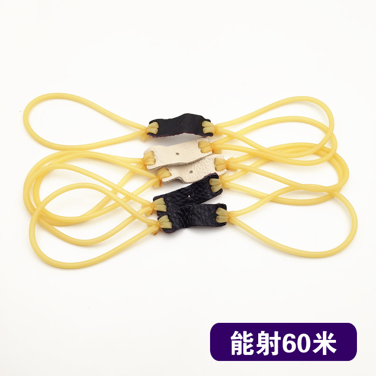 Traditional 3050 round cortex resistant strength antifreeze latex tube in solid wood children's elastic pocket