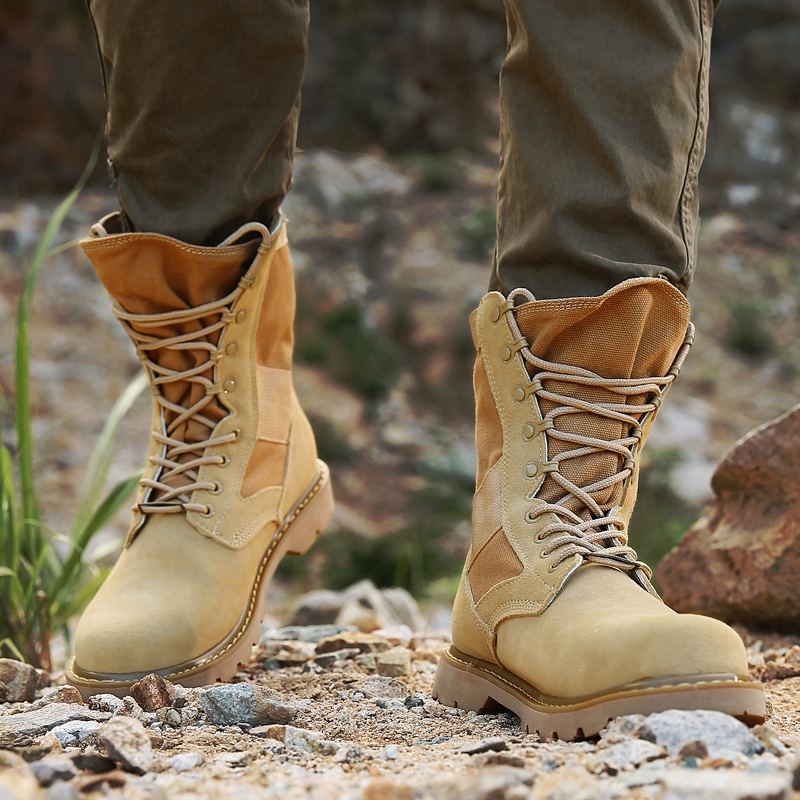 Security shoes 21 combat boots desert boots men's American Marine boots X511 combat boots summer breathable tactical shoes as training boots