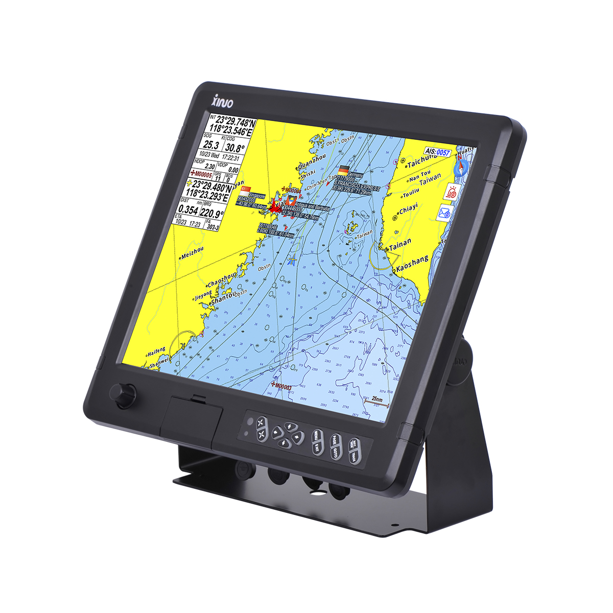 AIS Collision Satellite Navigation Neo 15-inch HM-5915 Marine GPS Beidou Satellite Positioning Heigraph Machine CCS Certificate