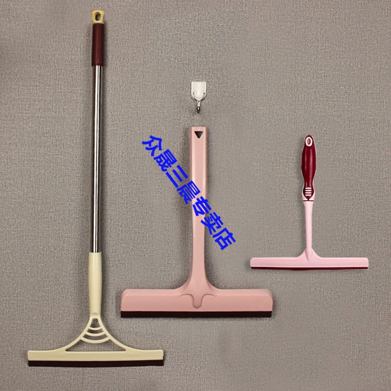 Cleaning wiper Long handle cleaning scraper Floor toilet scraper Household cleaning glass scraper tool