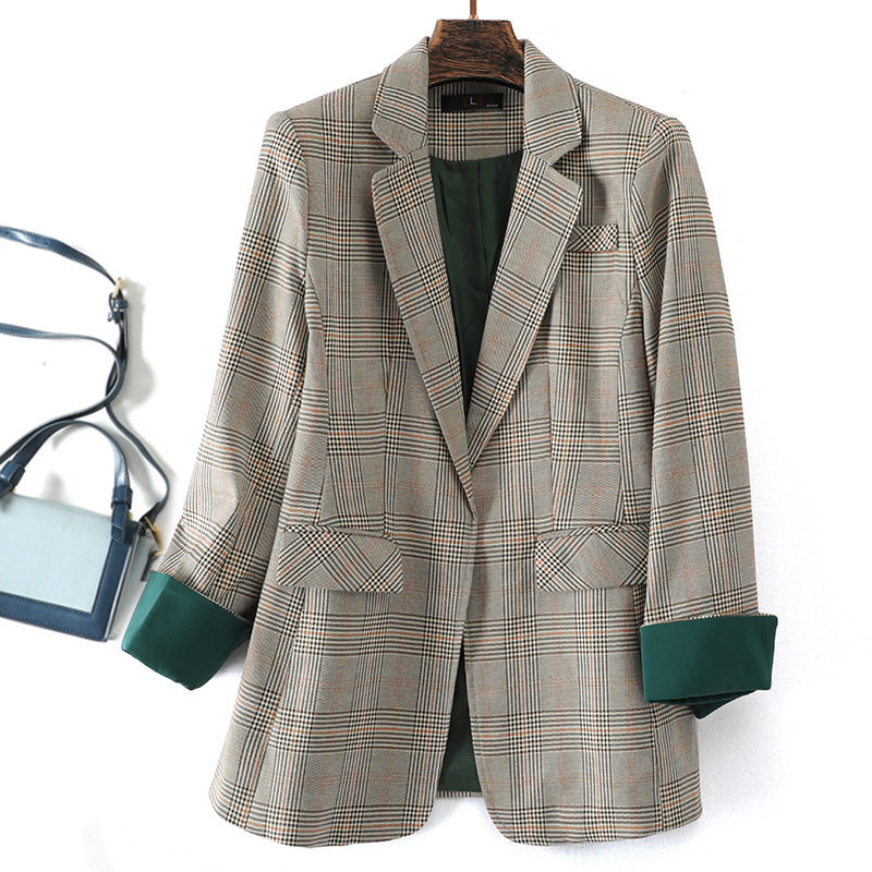 European Goods Foreign Trade Women's Clothing Factory Tail Single Outlet Mall Cut Tail Goods Cattle Stock European and American Leisure Suits Jacket