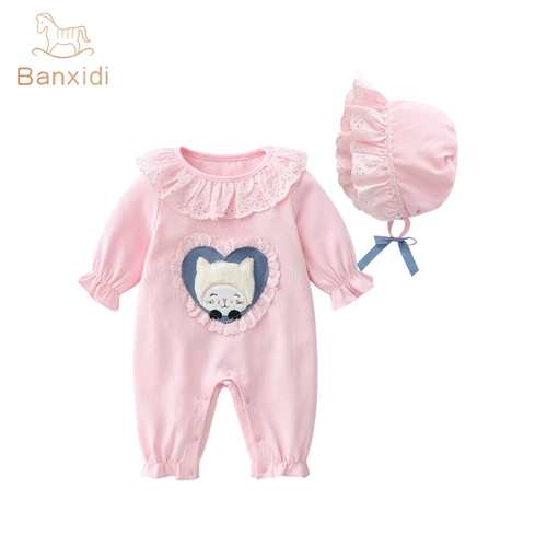 班喜迪 Детское весеннее боди для девочек, комплект для принцессы