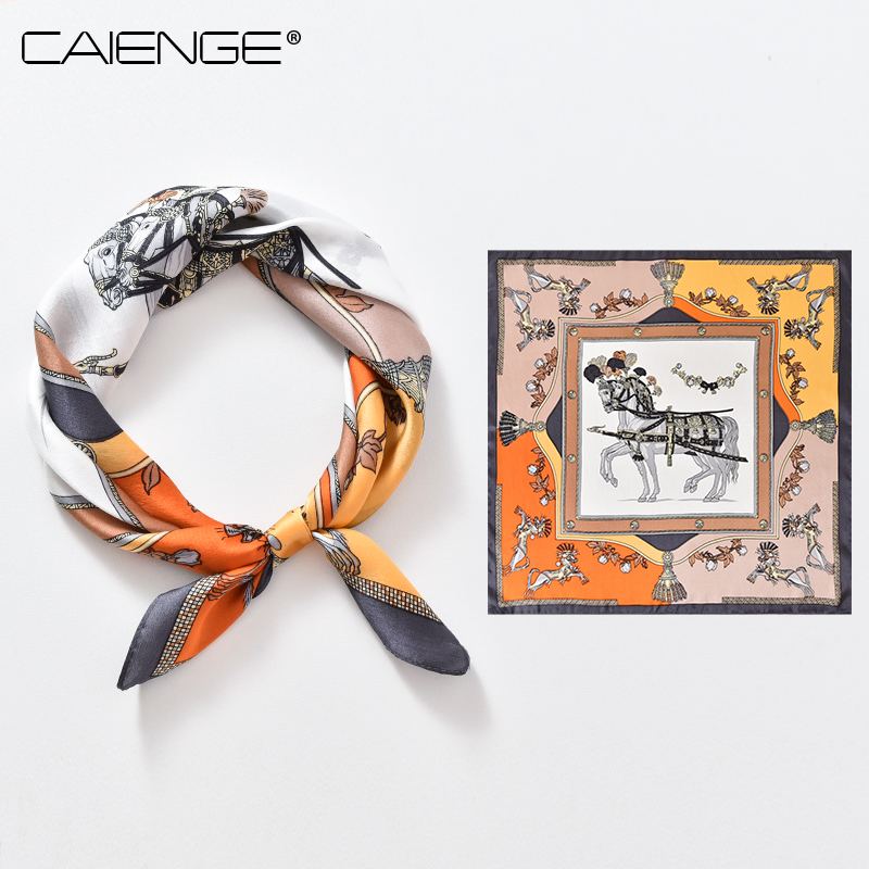 Spring and autumn style mulberry silk strips silk scarves female real silk little square towels fashion 100 lap and scarlet scarves for moms