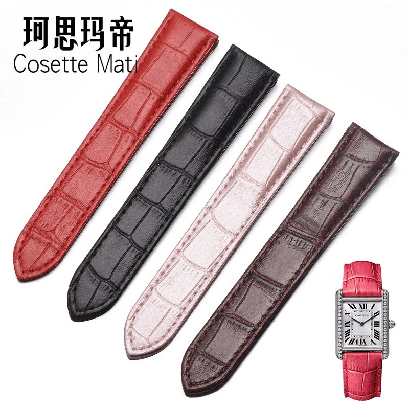 Substitute Cartier Strap Female Cartier Tank Strap Sandusky London Female Genuine Leather Strap Male