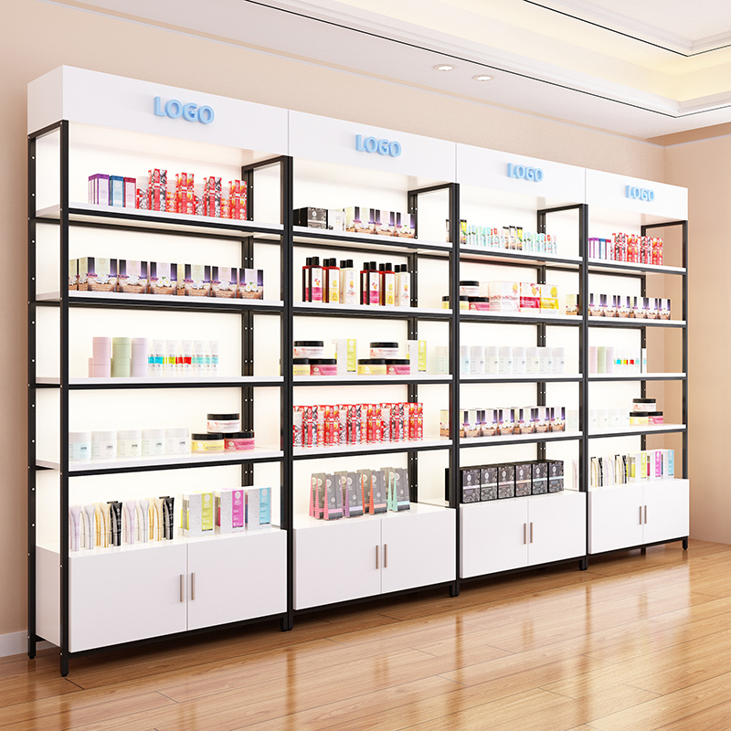Shelf Show Show Display Cosmetics Container Mother & Baby Shop Multifunction Supermarket Shelf Office Cabinet Products Racks