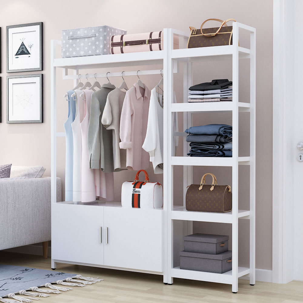 Clothing shop cloak rack display rack hanger cabinet shelf children's garment rack garment rack men and women's clothes rack