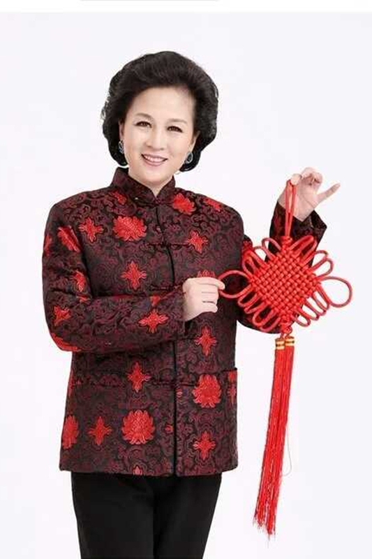 Sheepskin Coat with Fur Lining for Middle-Aged and Elderly Women, Cotton-Padded Coat, Mother's Tang Suit Jacket, Winter Ningxia Sheepskin Coat Sheepskin Coat with Fur Lining for Middle-Aged and Elderly Women, Cotton-Padded Coat, Mother's Tang Suit Jacket, Winter Ningxia Sheepskin Coat