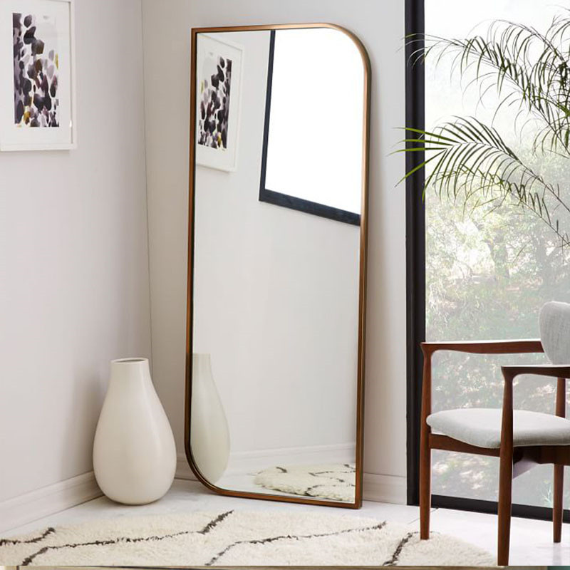 Vigorous Mirror Full Body Mirror Floor Mirror Brief Bracket Clothing Store Large Mirror Full Body Mirror Wall-mounted Decorative Mirror