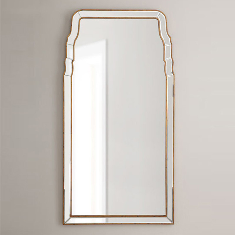 Vigorous Mirror Bathroom Makeup Mirror Makeup Room Mirror Brief Makeup Bench Big Mirror Wall-mounted Creative Decorative Mirror