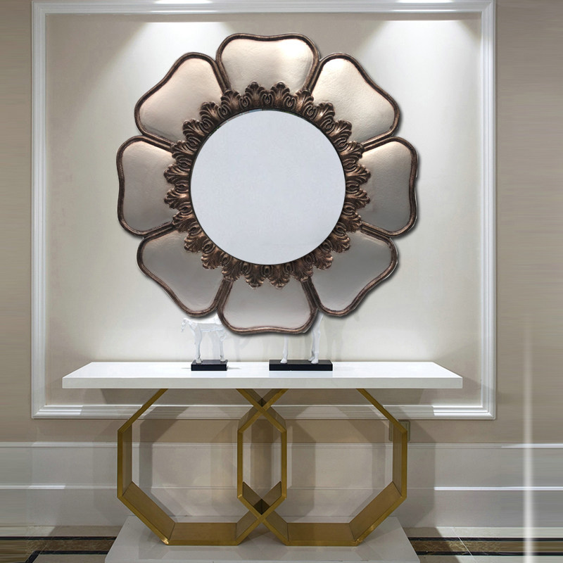 Exuberant Mirror Home Decor American Country Bathroom Mirror Large Size Indoor Makeup Mirror Bedroom Decor Mirror