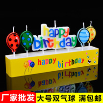 English Alphabet Happy Birthday Candle Balloon Letter Candle Happy Birthday Balloon Creative Candle