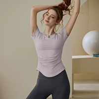 Сиреневый, короткий рукав