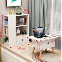 Floating window cabinet balcony Cabinet full solid wood custom locker bedroom window side cabinet window sill floor cabinet pine short cabinet can sit