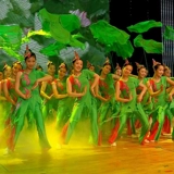 Танцевальные реквизиты Qingfeng Lotus Simulation Lotus шелковая цветочная сцена Lotus Leaf Leaf Simulation Lotus Lotus Performance