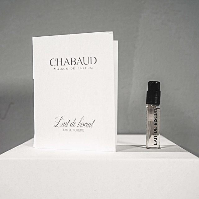 Chabaud Pure Milk Cookie Sweetheart Chocolate Vanilla Flavor Women and Men's Perfume Sample 1.8ML