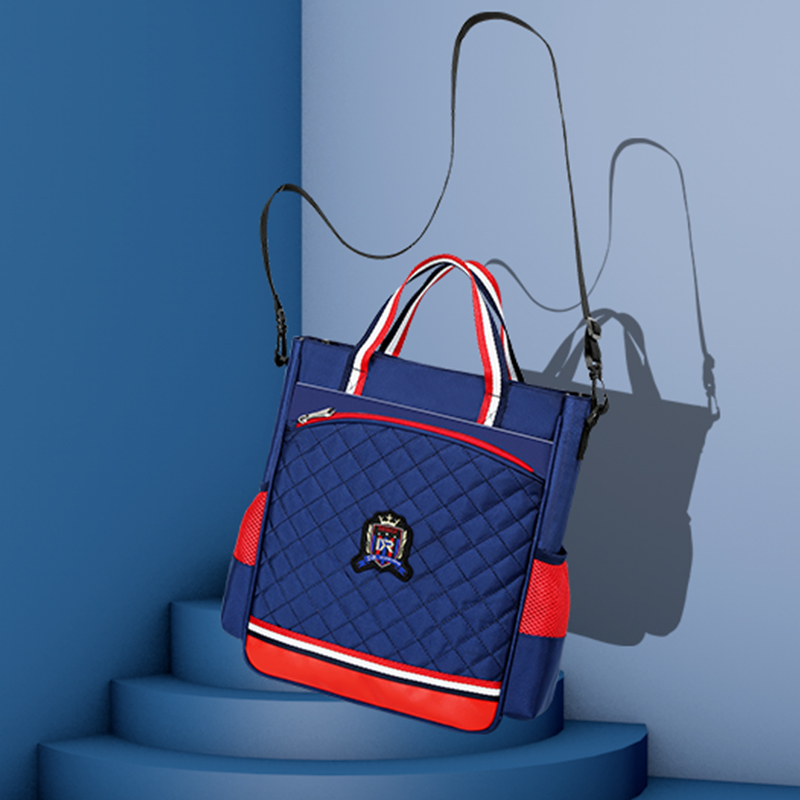 Haojue tutoring bag for primary school boys art bag boy children's bag Messenger bag girls leisure remedial handbag