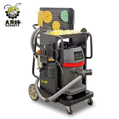 Car dust-free grinding machine Car paint batch ash grinding machine Dust-free pneumatic sandpaper vacuum paint polishing machine