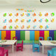 English alphabet wall sticker 3d kindergarten classroom decoration primary school early education class cultural wall layout acrylic