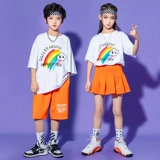 Детский спортивный костюм подходит для мужчин и женщин для школьников для танцевального шоу