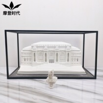 European modern building model resin ornaments creative home living room porch desk TV cabinet decoration decoration