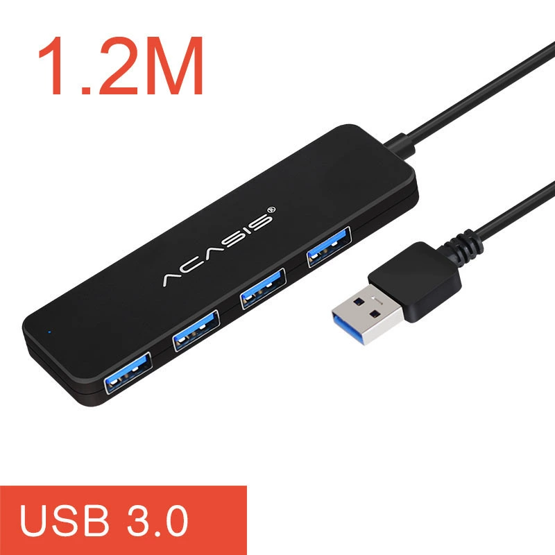 USB3.0 hub 4 cổng splitter multi-port 3.0 docking trạm USB2.0 máy in laptop - USB Aaccessories