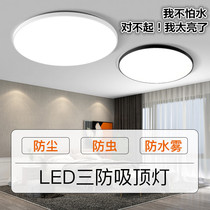 Led waterproof insect-proof dust-proof human body induction ceiling lamp bathroom anti-fog moisture-proof three-proof lamp bath lamp