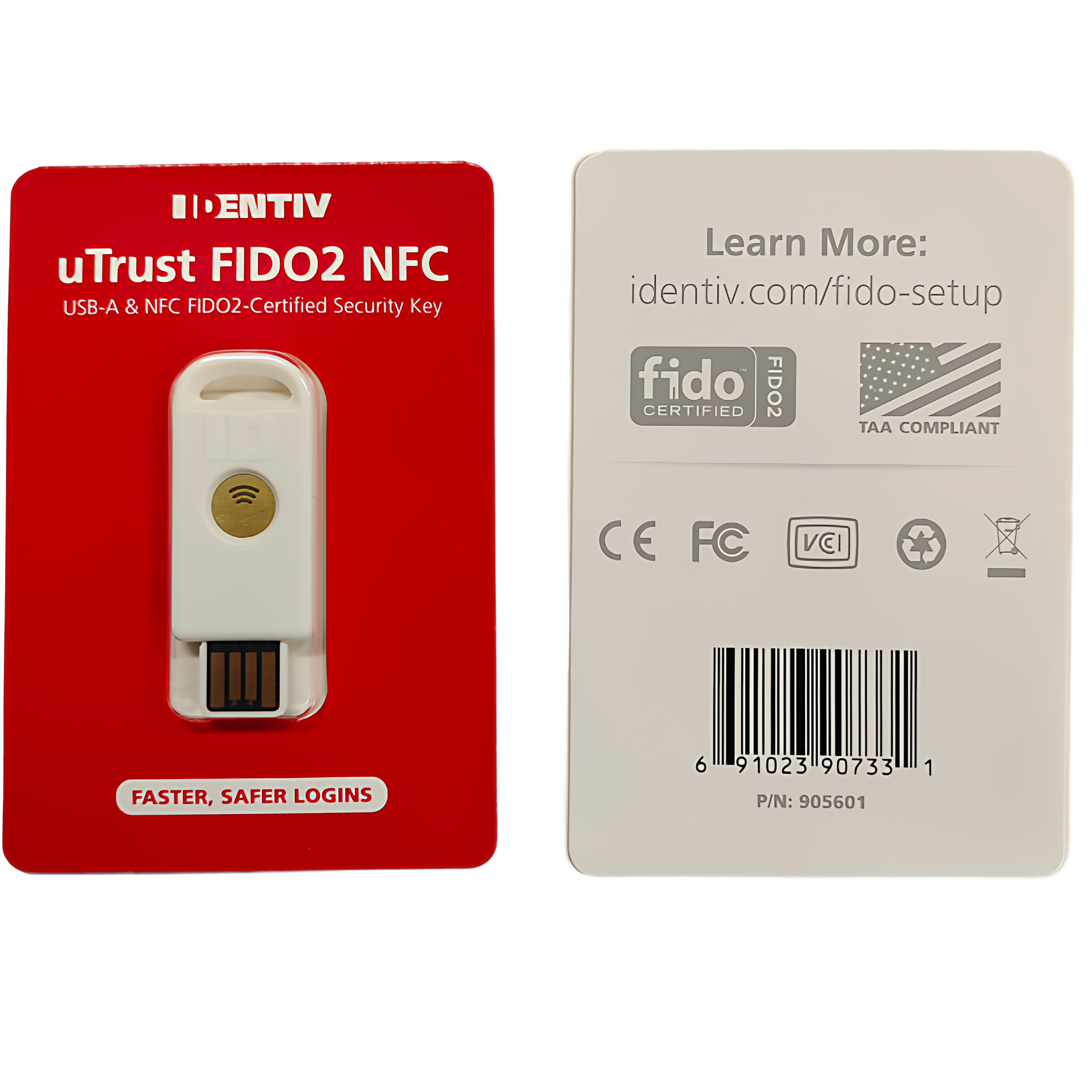 Original Imported USB Security Key Usb-A or C Interface/Us Bank Fido2 ...