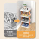 Narrow doorway simple shoe rack small space-saving home dormitory office shoe rack sandwich storage small shoe cabinet