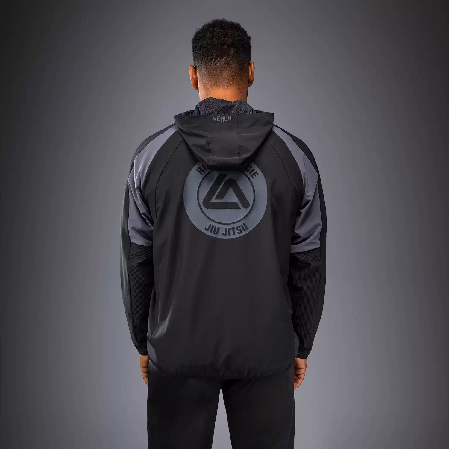 Куртка VENUM Venom Roger Gracie Academy для бега, спортивная, фитнес-верх