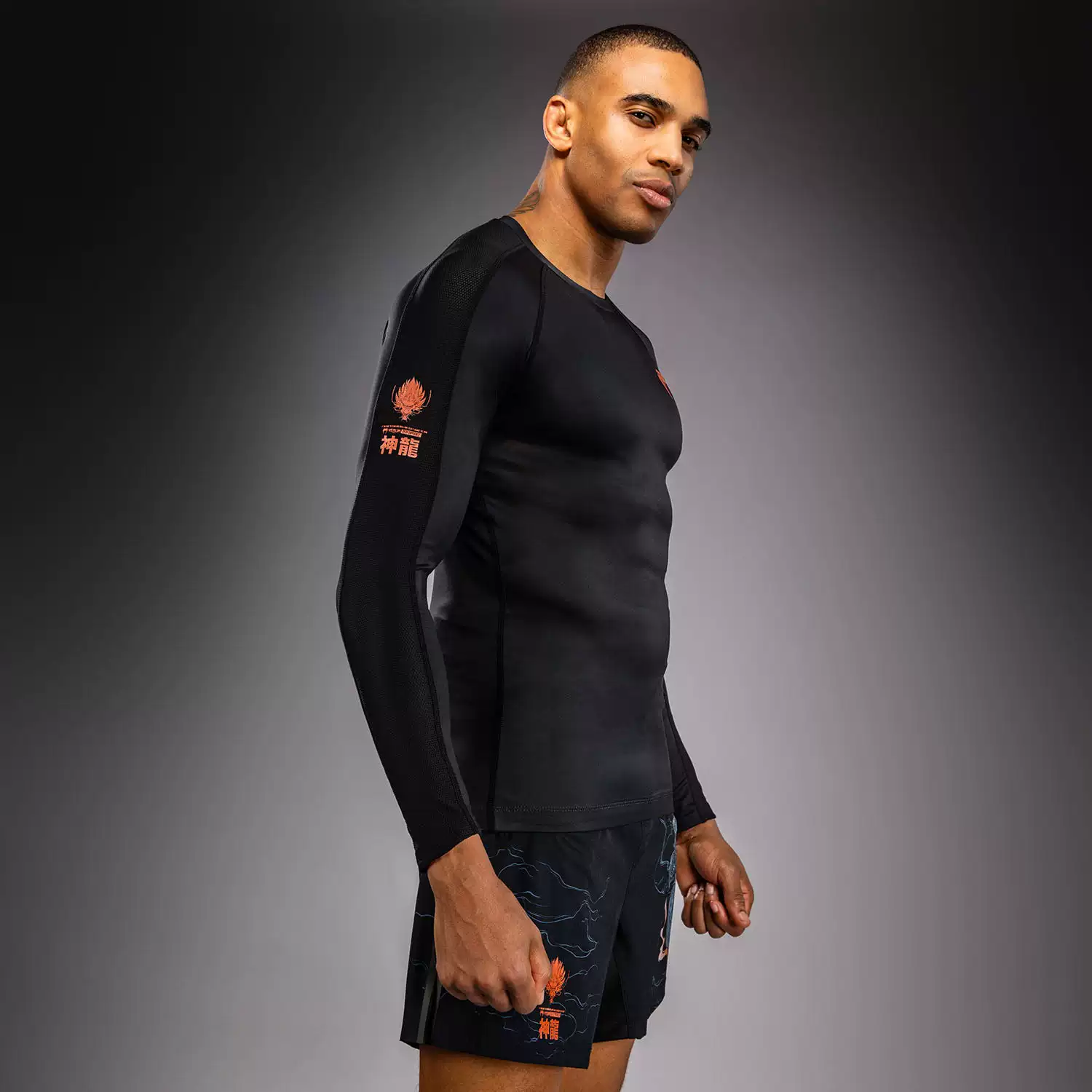VENUM Venom Thunder Dragon длинные лосины мужские спортивный бокс комплект фитнес тренировка против износа