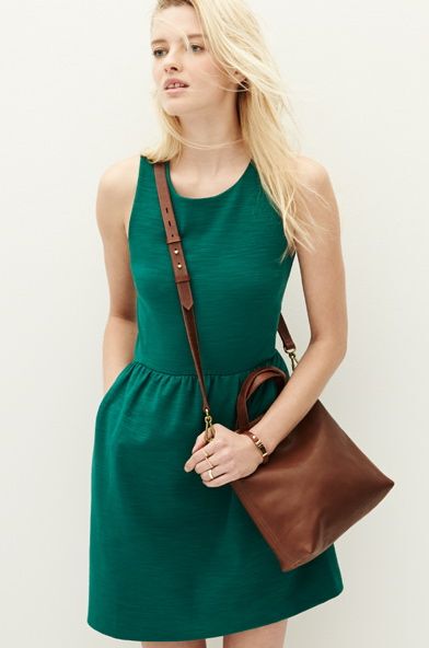 American Well-Known Casual Brand Slim Waist Sleeveless Dress 20% off Clearance