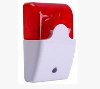 Original Haofeng sound and light siren siren speaker Wired alarm host sound and light siren speaker HC-103