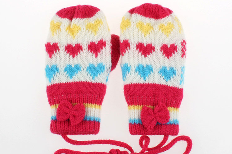 Gants pour fille en de laine - Ref 2150024 Image 12