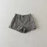 Европейские и американские ретро-шорты 2025 года, новый стиль, полуэластичные, простые, тонкие, универсальные, стираные, шорты-карго большого размера, шорты для женщин