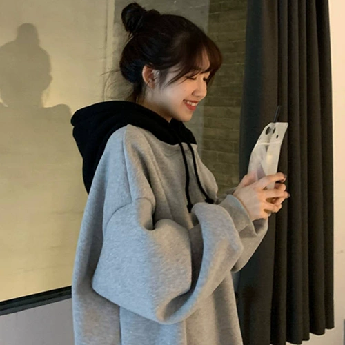 Tide, демисезонная толстовка с капюшоном, японский лонгслив, куртка, увеличенная толщина, в корейском стиле