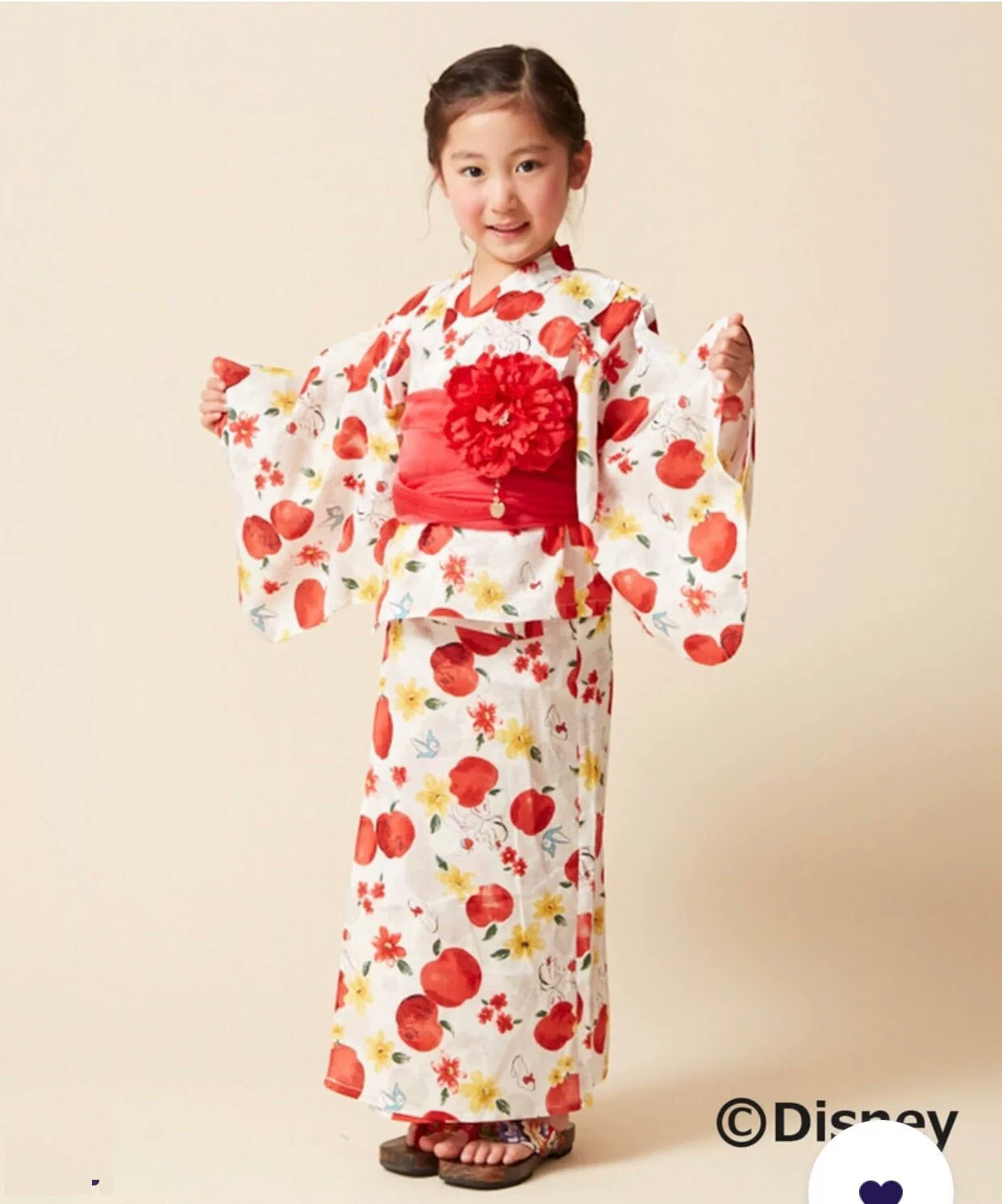Japanese children's split bathrobe, cotton cloth, style