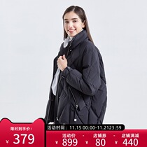 Tambor 2021 New down jacket womens stand collar fashion profile short warm coat TB211370