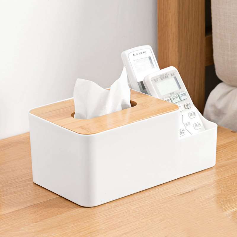 Remote control containing box Living Room Debris Table table Net black tea A few simple and modern sanitary toilet paper boxes Ins wind