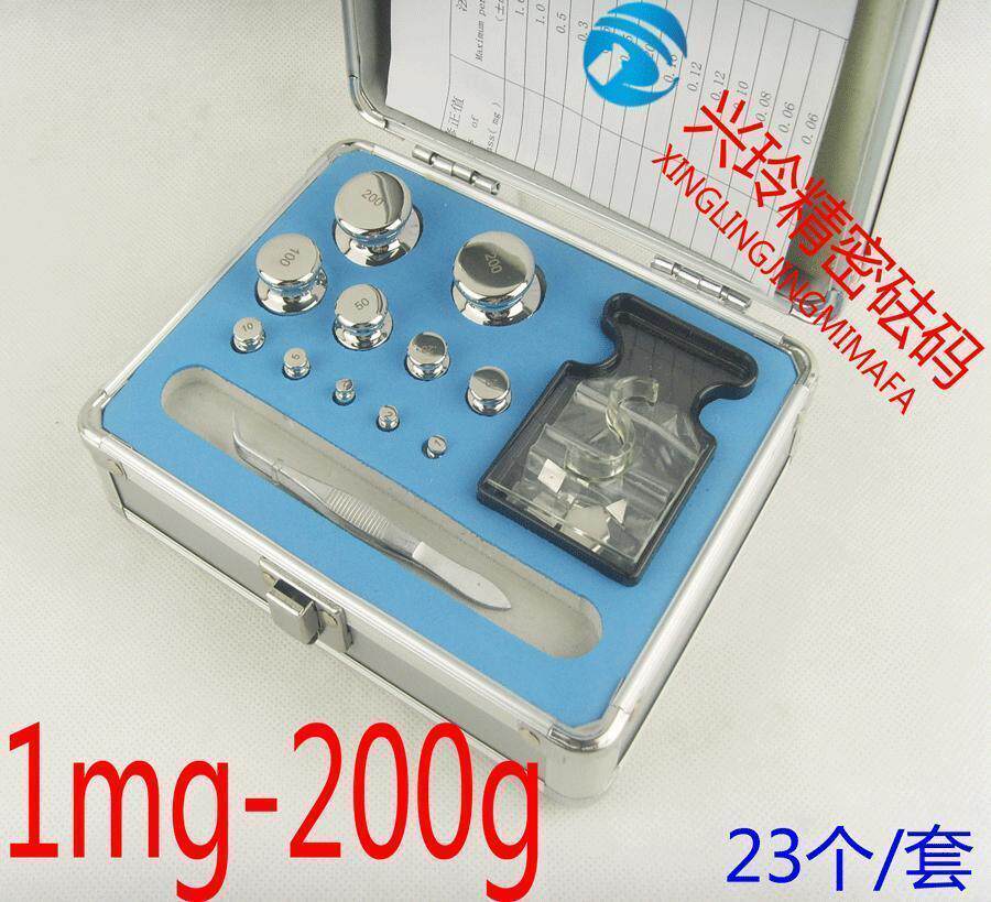 Penglai m1f2f1e2e1 grade stainless steel set weight 1mg-200g Precision boxed method code