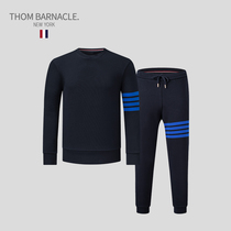 THOM BARNACLE official plus size suit men tb big brand fashion fashion cotton hooded casual wear