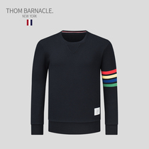 THOM BARNACLE official sweater men classic fashion brand TB light luxury pullover lovers long sleeve T-shirt