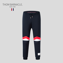 THOM BARNACLE Official Sweatpants Mens 2021 Tide Brand Slim Belt Element Casual Pants