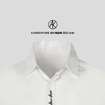 A KNACKFUSS official 2022 new shirt spring fashion casual workout embroidered shirt shirt