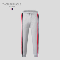  THOM BARNACLE official SWEATPANTS menS TB loose cotton stripes fashion couple casual pants