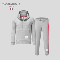 THOM BARNACLE Official Sweater Set Men tb Tide Brand Plus Size Slim Sports Leisure Hoodie