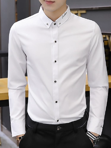 Весенний лонгслив, трендовая универсальная весенняя рубашка для отдыха, в корейском стиле