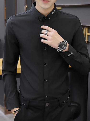 Весенний лонгслив, трендовая универсальная весенняя рубашка для отдыха, в корейском стиле