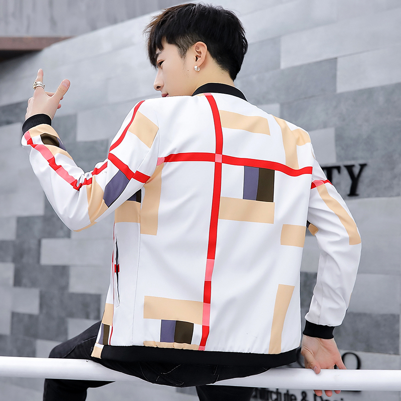 áo mùa xuân nam Hàn Quốc phiên bản của xu hướng này để quần áo mỏng giữa độ dài 2020 mùa xuân mùa thu mới áo gió nam đẹp trai