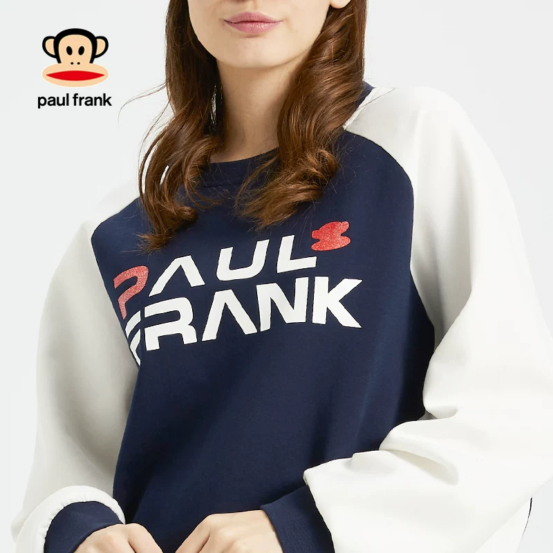 Paul Frank/ Весенний модный толстовка, коллекция 2021 года, тренд сезона, оверсайз, городской стиль